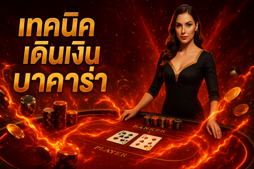เทคนิค เดินเงิน บาคาร่า