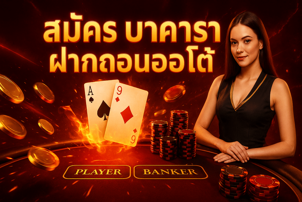 สมัคร บาคาร่า ฝากถอนออโต้