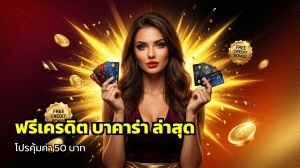 ฟรีเครดิต บาคาร่า ล่าสุด