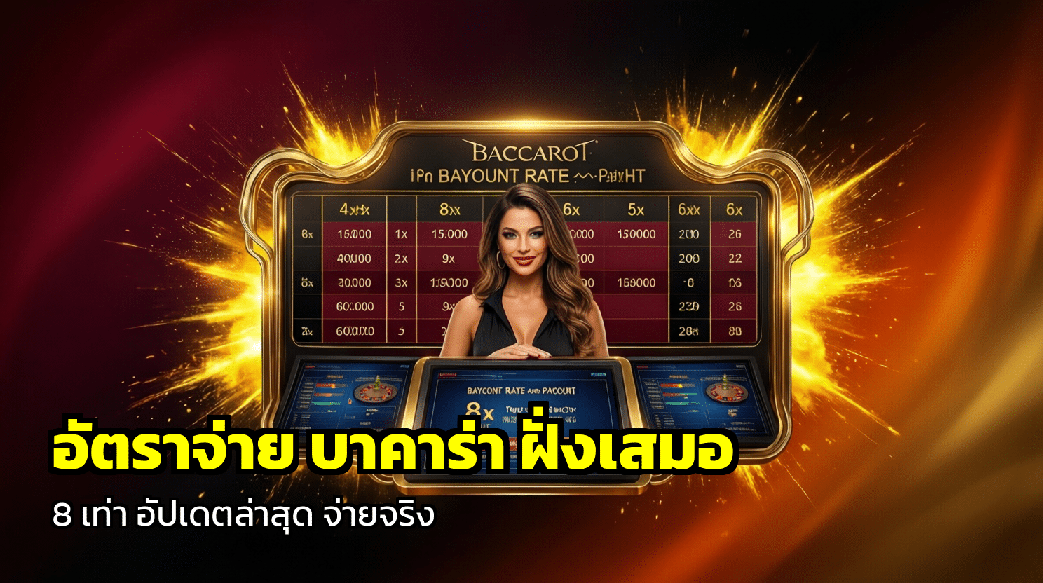 อัตราจ่าย บาคาร่า ฝั่งเสมอ